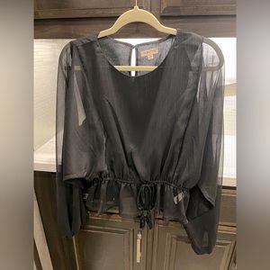 NWOT MAINSTRIP Sheer Blouse